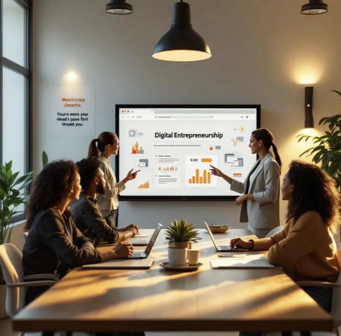 Office space for web design studio